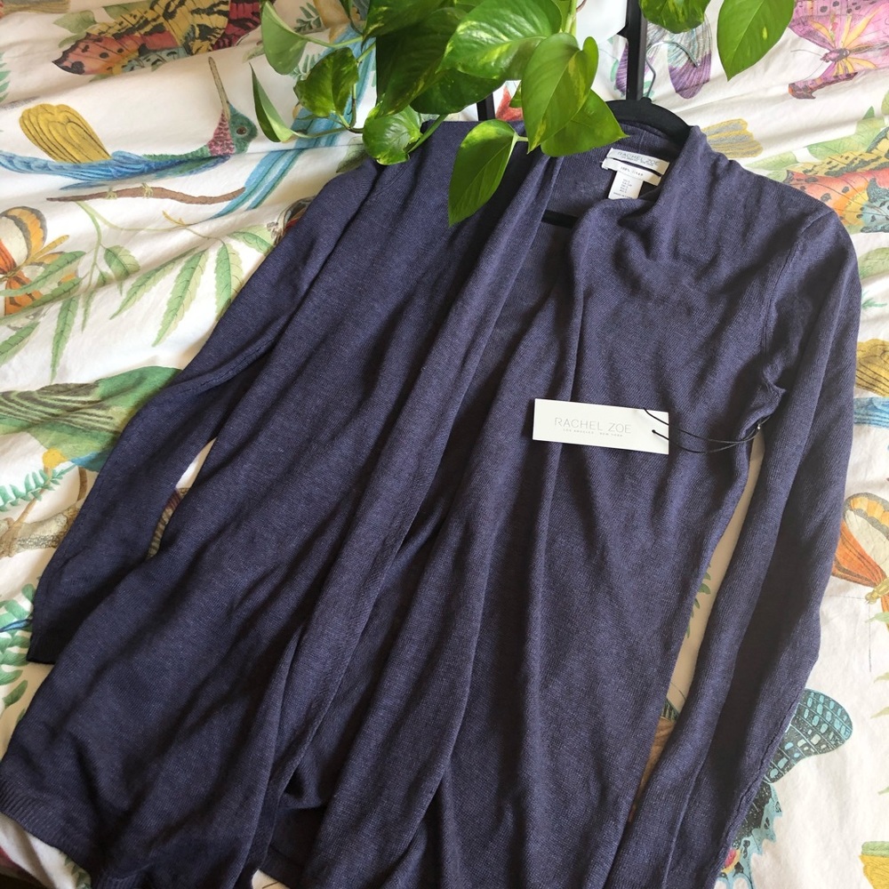 Rachel Zoe 100% Linen Cardigan